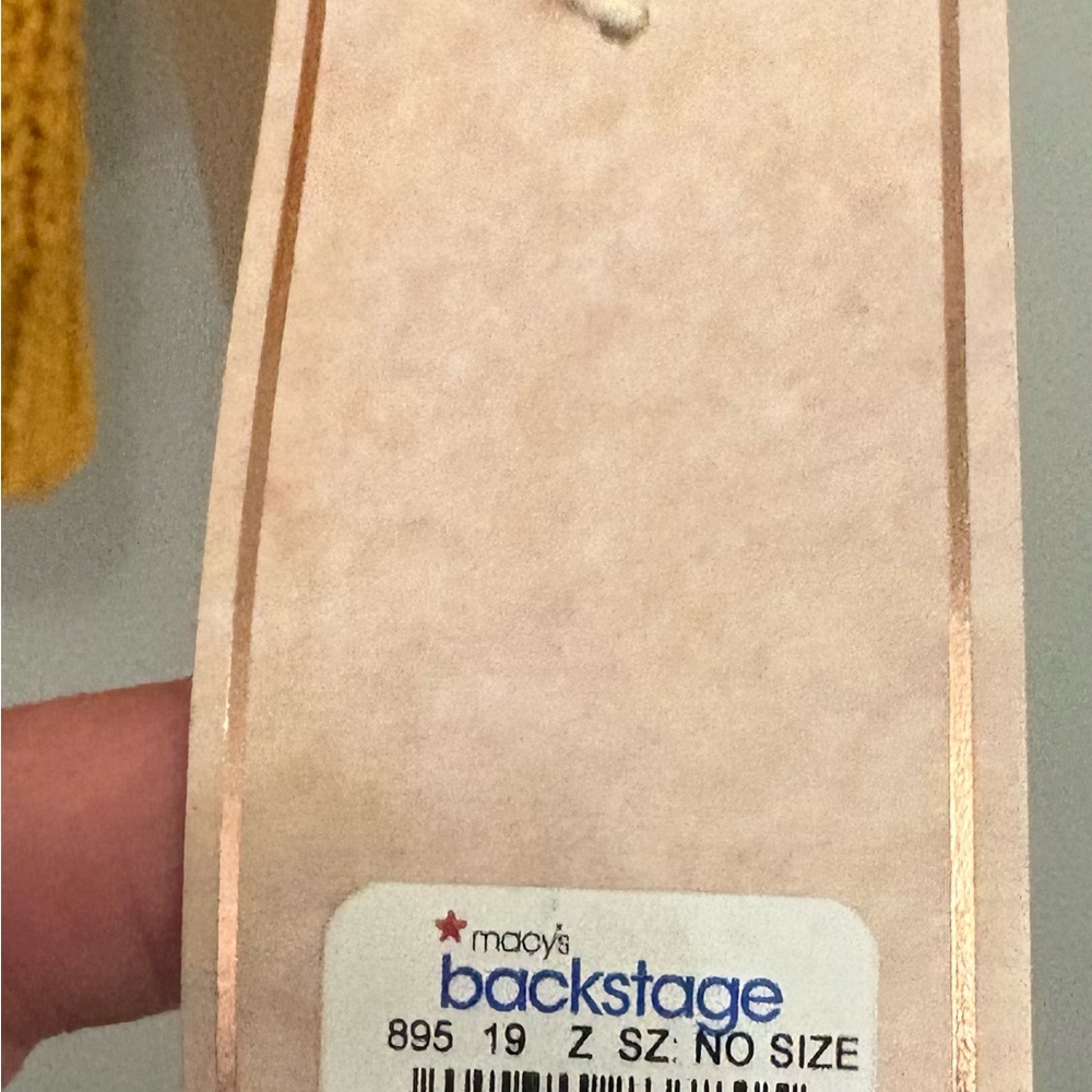 Macy's Golden Cable Knit Turtleneck Sweater - Picture 5 of 7